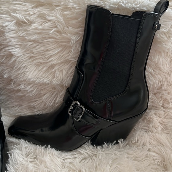 Sam Edelman Suzette buckle western boot - Picture 2 of 7